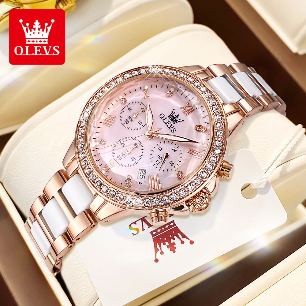 Luxury Lifestyle Women - OLEVS 9999 Women Watch Brand Original