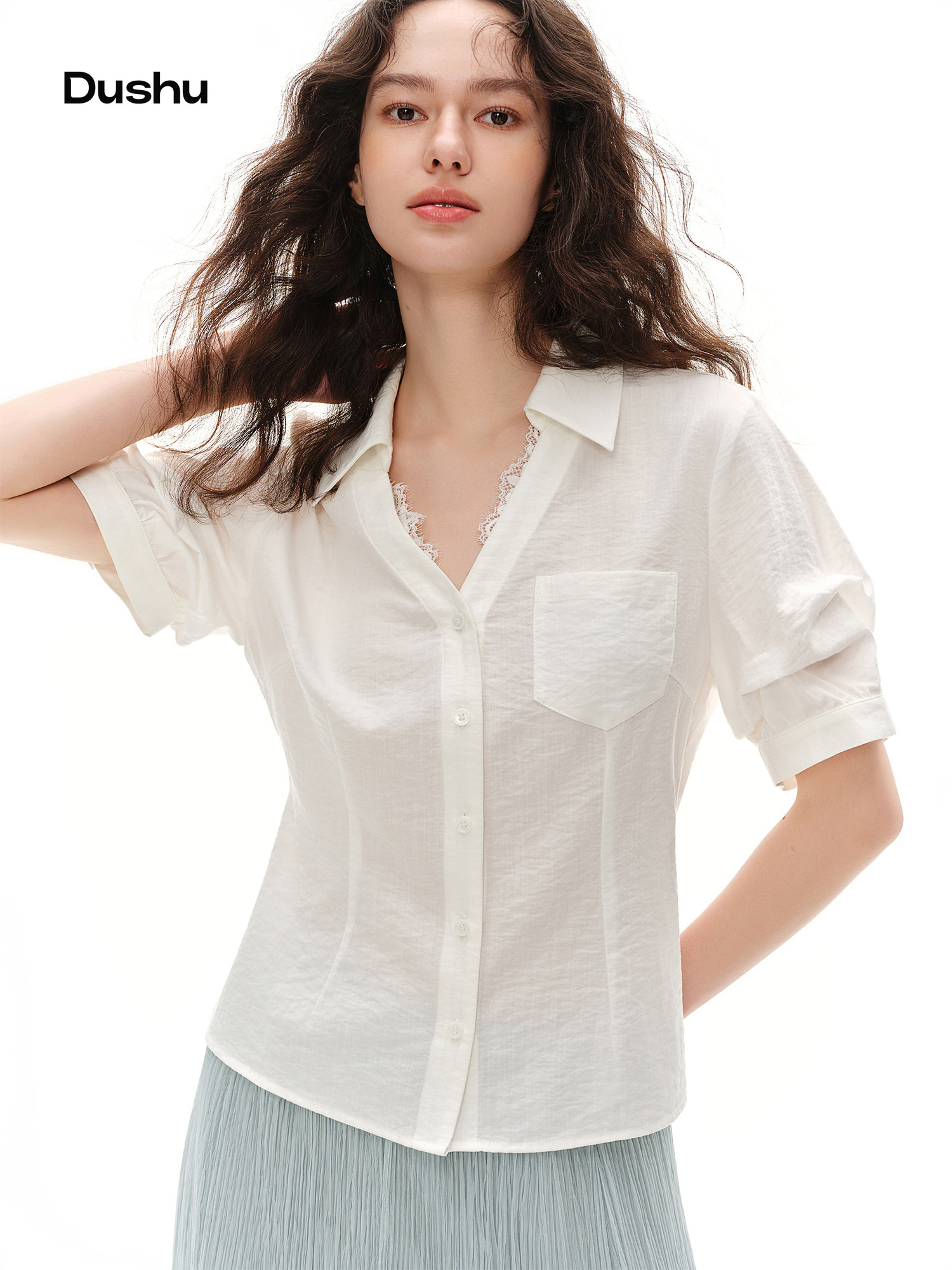 Luxury Lifestyle Women - DUSHU 2026 Summer Women's Short Sleeve
