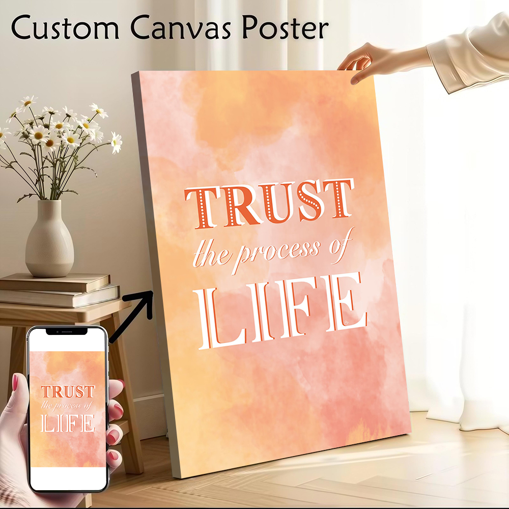 Luxury Lifestyle Picture - Trust the Process of Life Quote