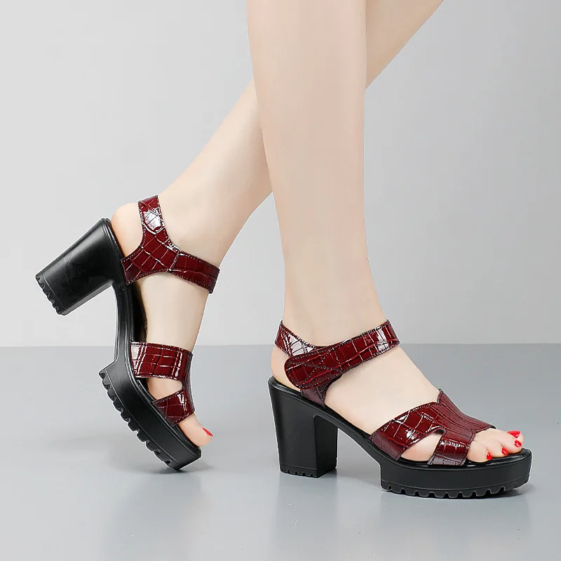 Luxury Lifestyle - 32-43 Genuine Leather Women Sandals Woman