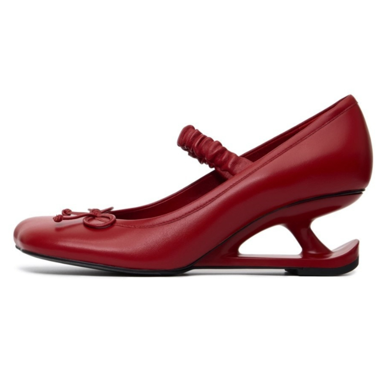 Luxury Lifestyle - Sweet Bow Decoration Strange Heel Round