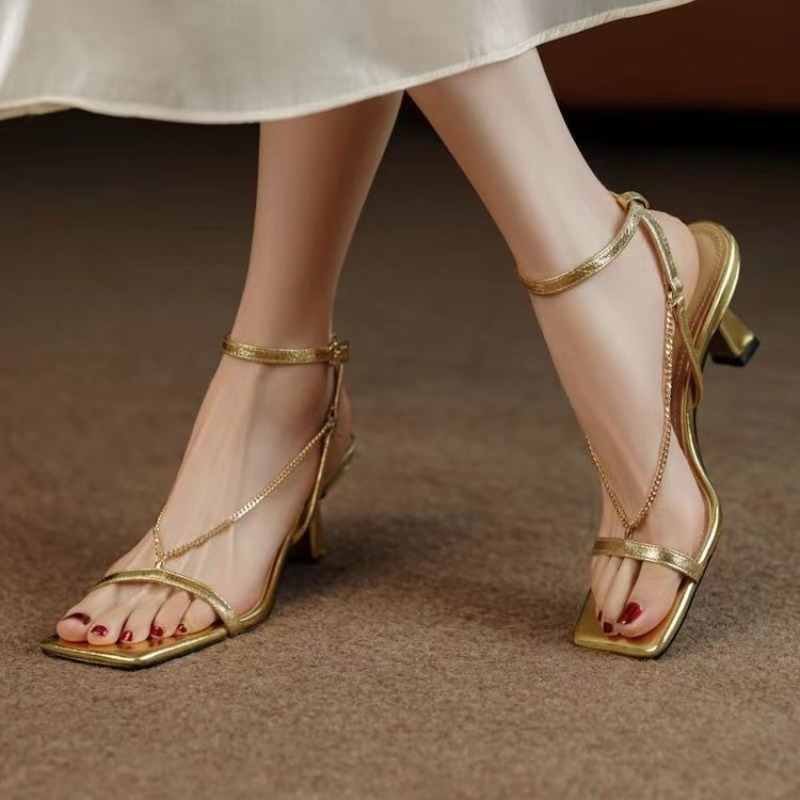 Women Chain Sandals High Heels - Luxury Lifestyle recensie en prijs