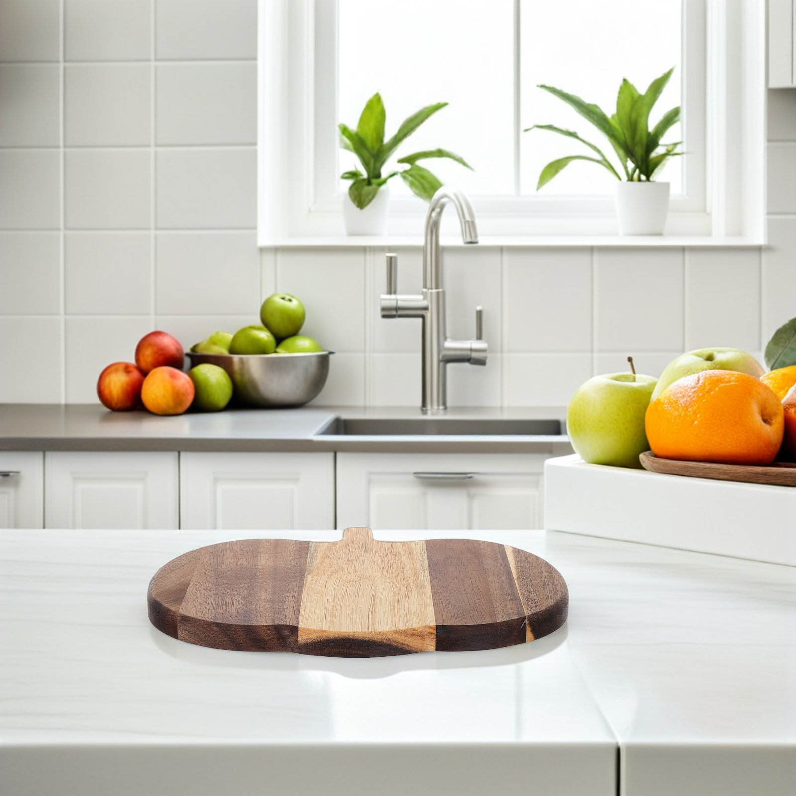 Wooden Pumpkin Cutting Board R - Wooden Serving Tray recensie en prijs