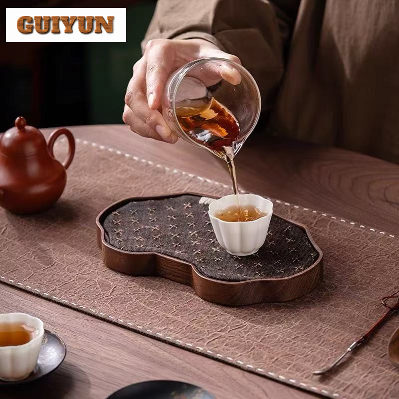 Black Walnut Small Tea Tray Sn - Wooden Serving Tray recensie en prijs