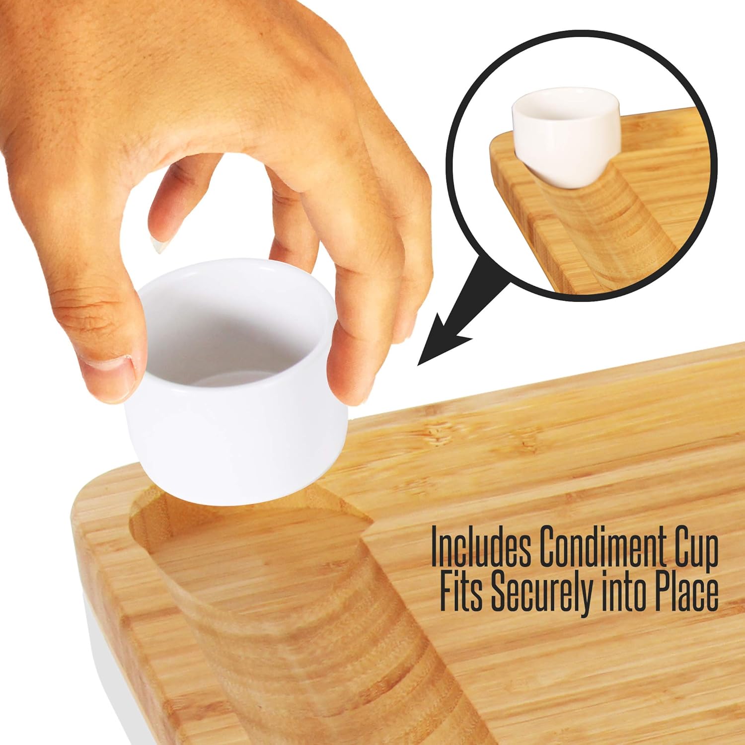 Bamboo Cheese Cutting Board Se - Wooden Serving Tray recensie en prijs
