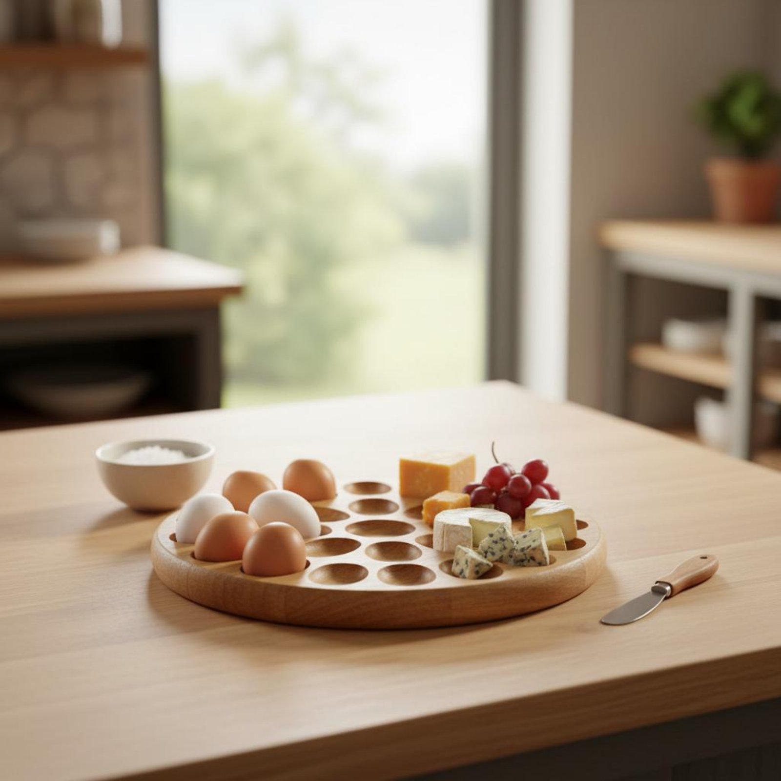 Reversible Wooden Oval Tray Na - Wooden Serving Tray recensie en prijs