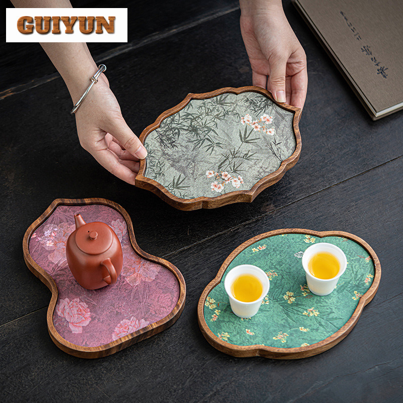 Handmade Walnut Wood Tea Tray  - Wooden Serving Tray recensie en prijs