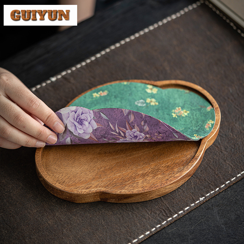 Handmade Walnut Wood Tea Tray  - Wooden Serving Tray recensie en prijs