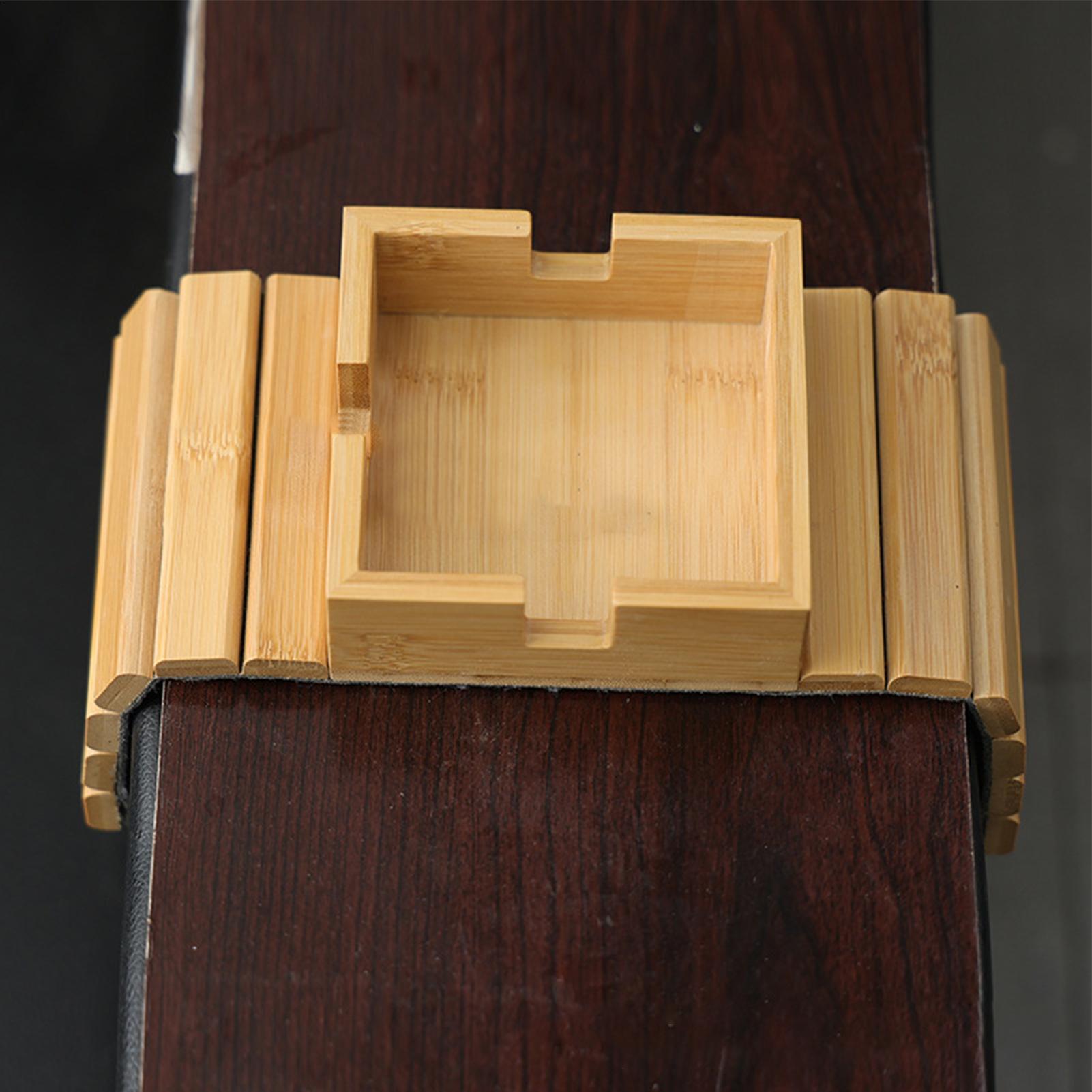 Couch Cup Holder Wood Sofa Arm - Wooden Serving Tray recensie en prijs