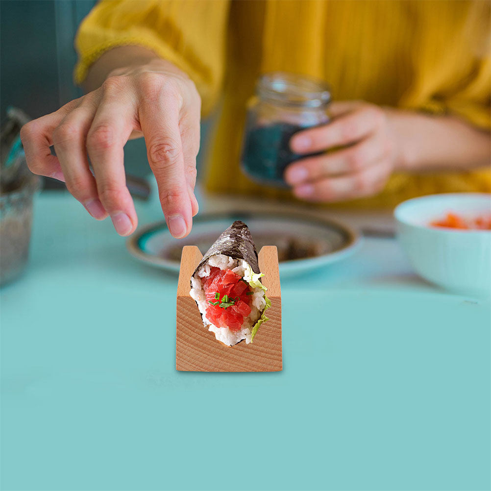 3Pcs Wooden Taco Stand Taco Ho - Wooden Serving Tray recensie en prijs