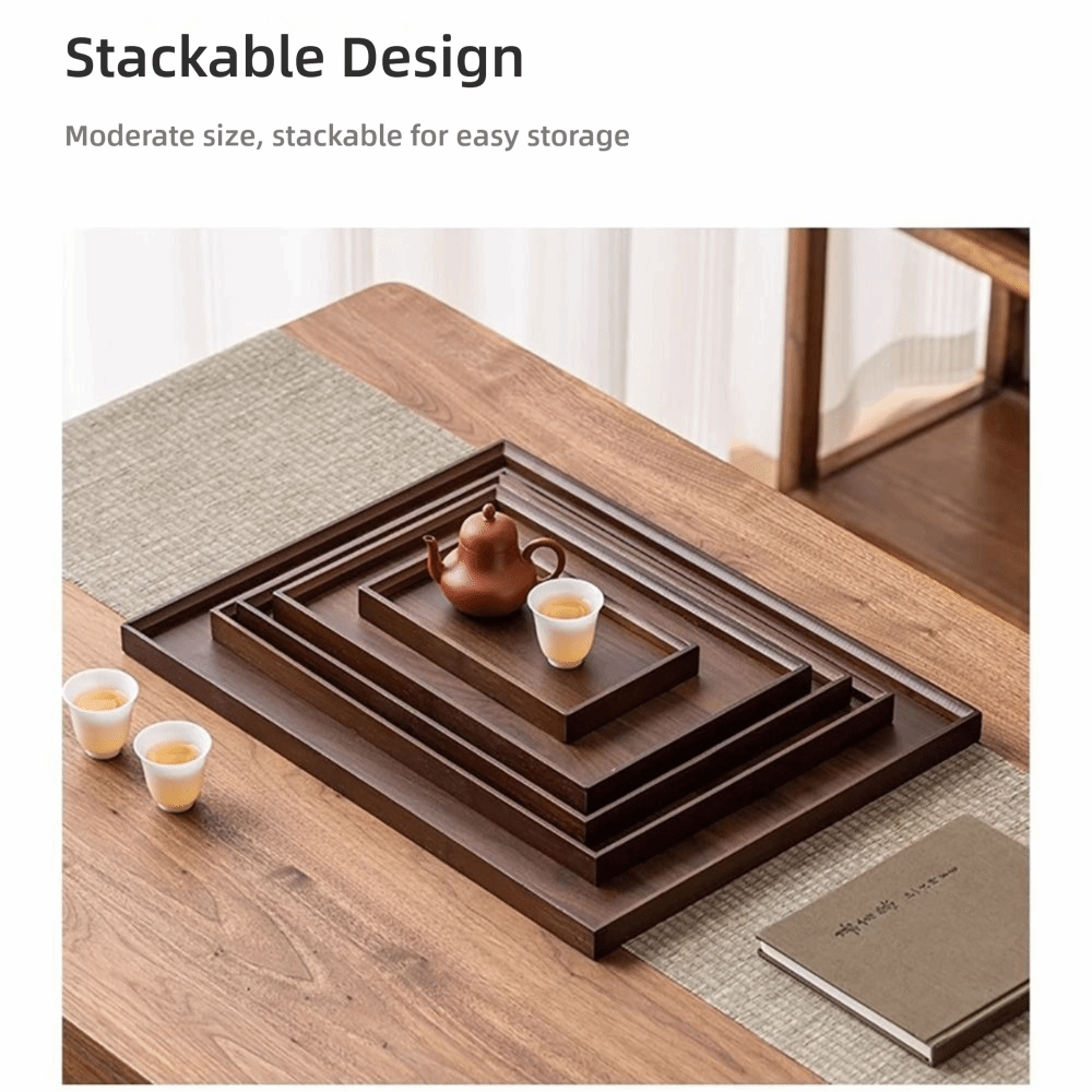 Decorate Tray Natural Bamboo B - Wooden Serving Tray recensie en prijs