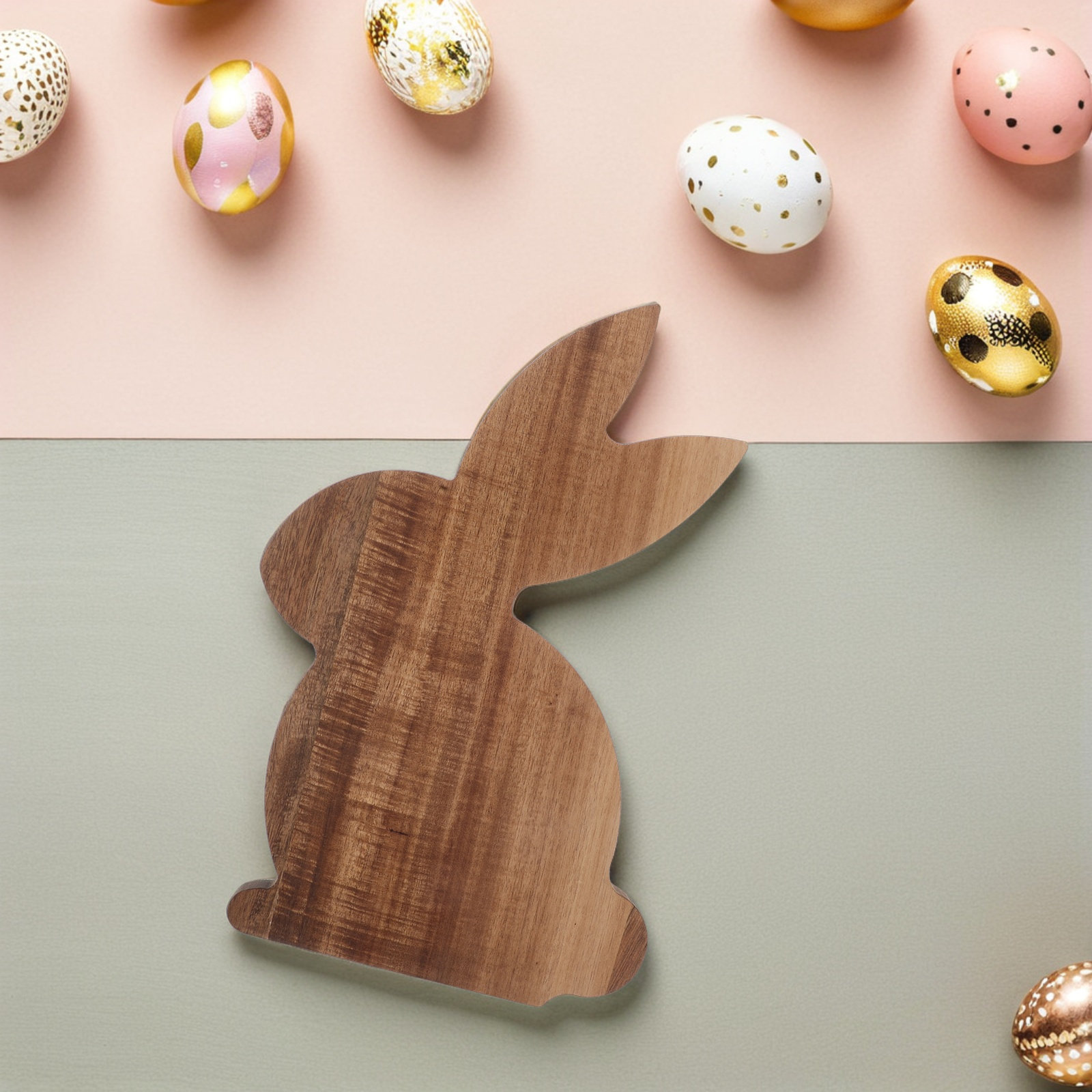 Rabbit Shaped Acacia Wood Serv - Wooden Serving Tray recensie en prijs