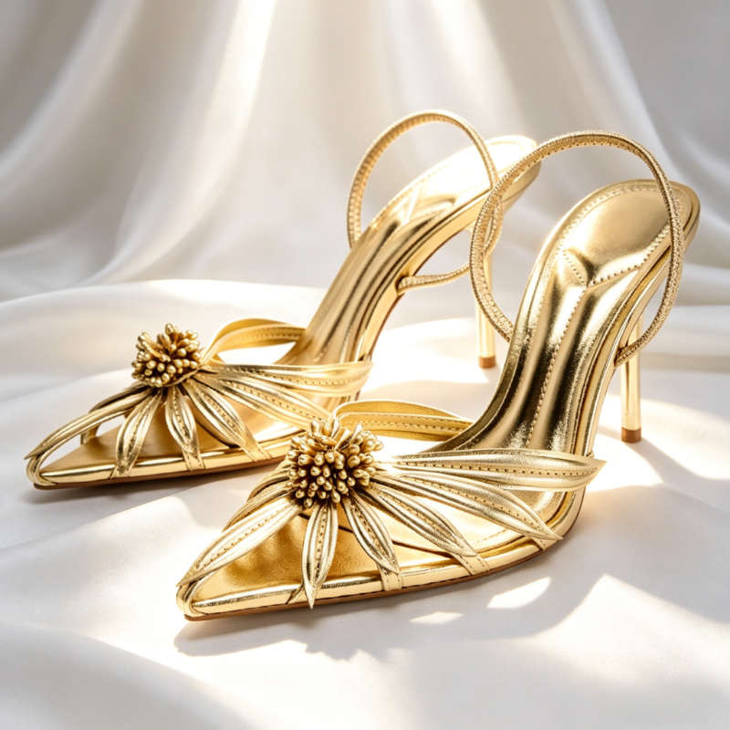 Luxury Gold Floral Detail Slin - Luxury Lifestyle recensie en prijs