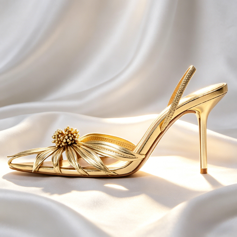 Luxury Gold Floral Detail Slin - Luxury Lifestyle recensie en prijs