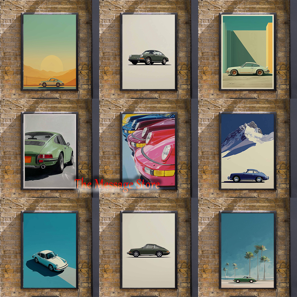 Vintage Sports Car Minimalist  - Luxury Lifestyle Picture recensie en prijs