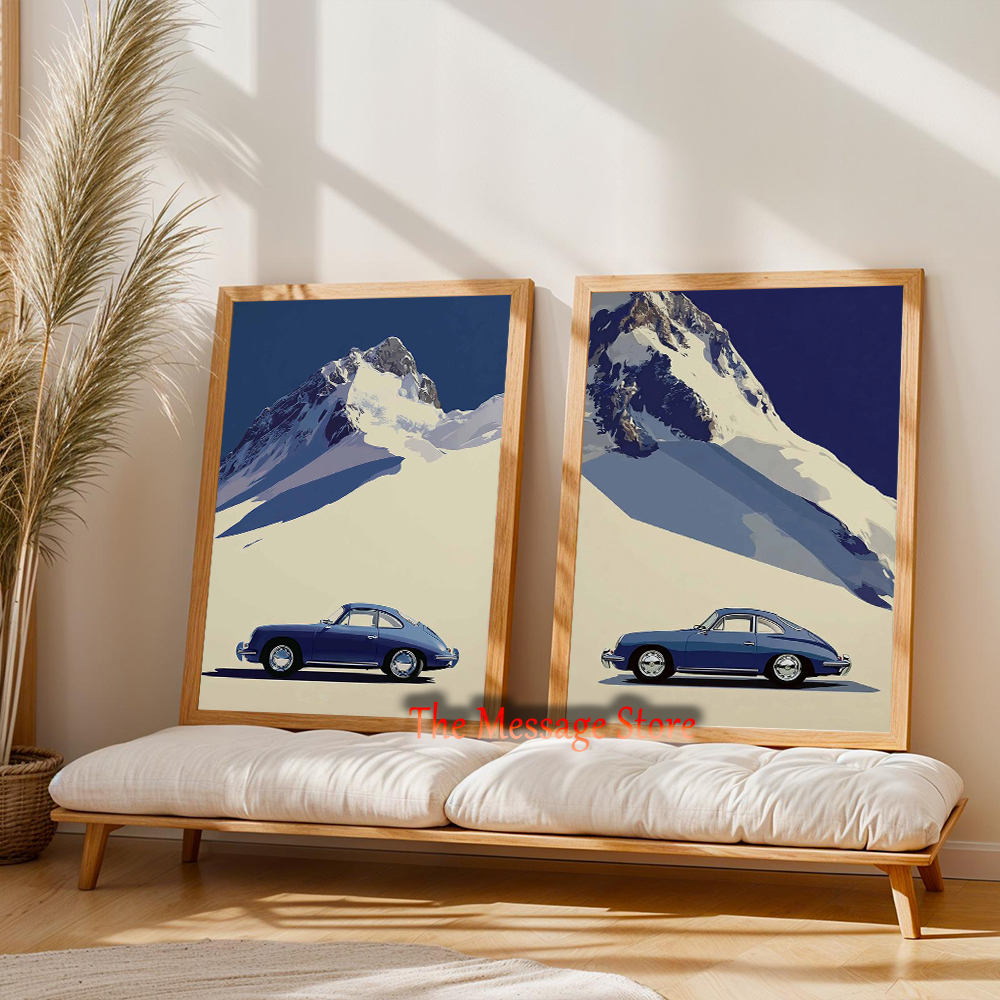 Vintage Sports Car Minimalist  - Luxury Lifestyle Picture recensie en prijs