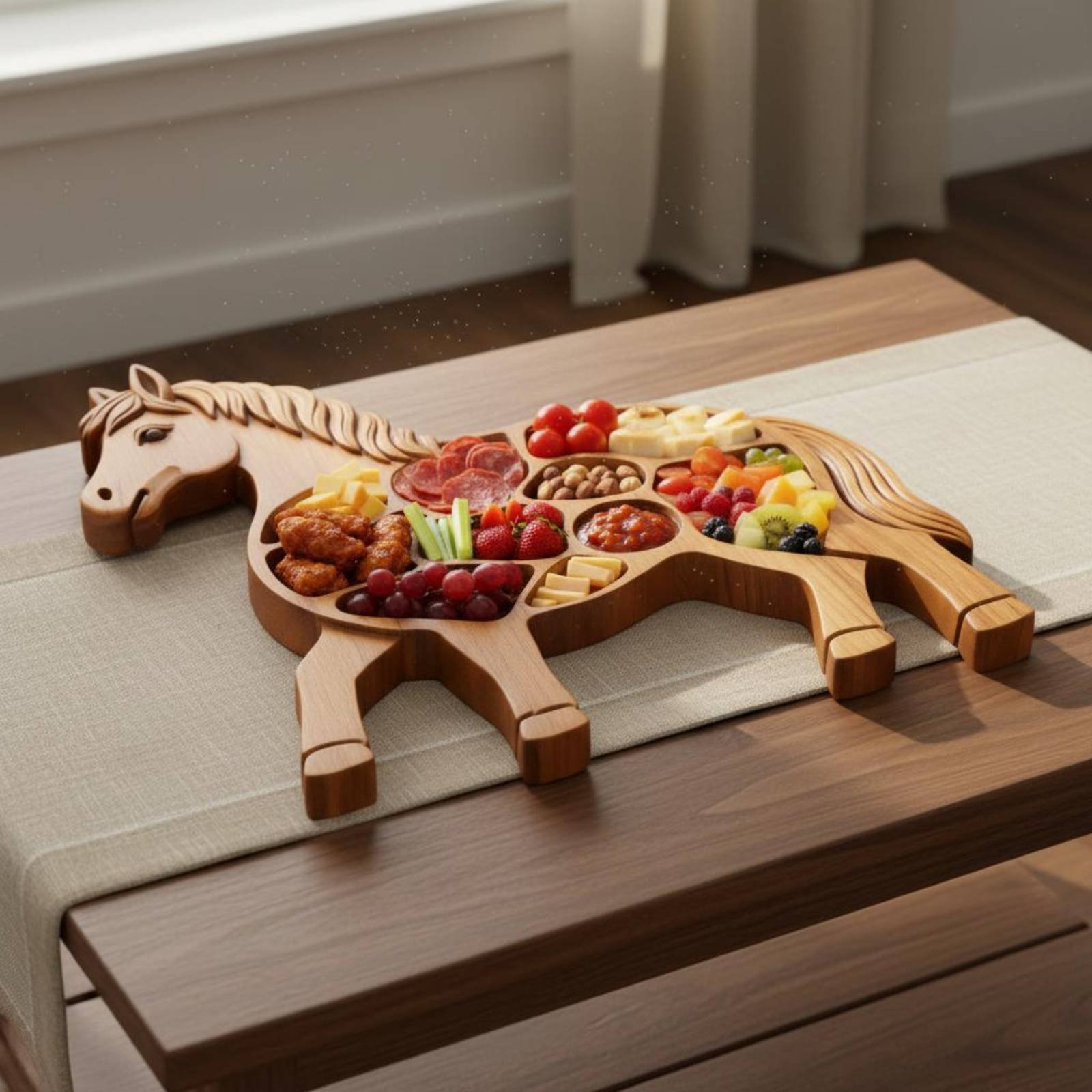 Creature Shaped Serving Board  - Wooden Serving Tray recensie en prijs