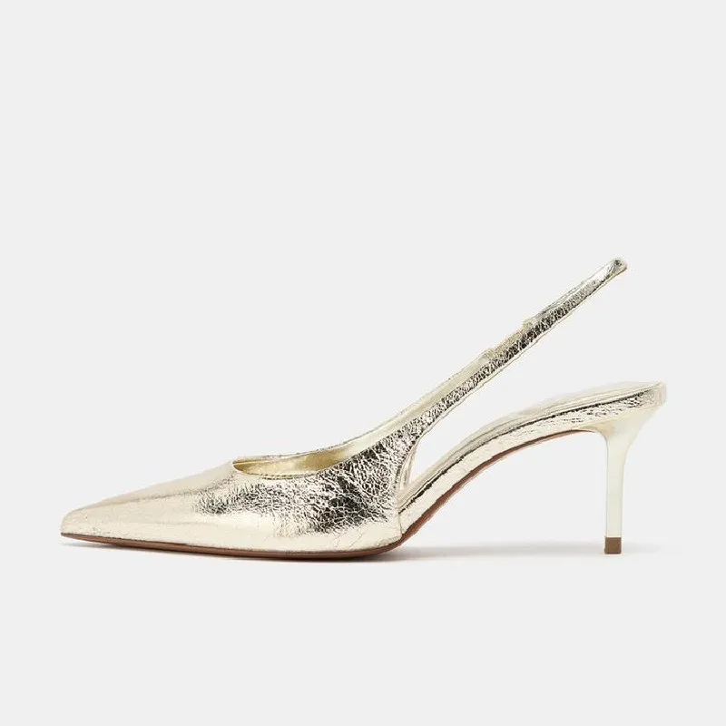 Sexy Pointed Toe Gold Designer - Luxury Lifestyle recensie en prijs