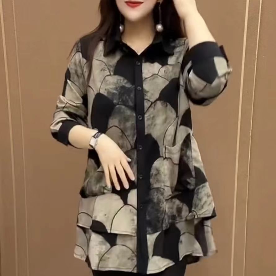 Spring chic chiffon shirt dres - Luxury Lifestyle Women recensie en prijs