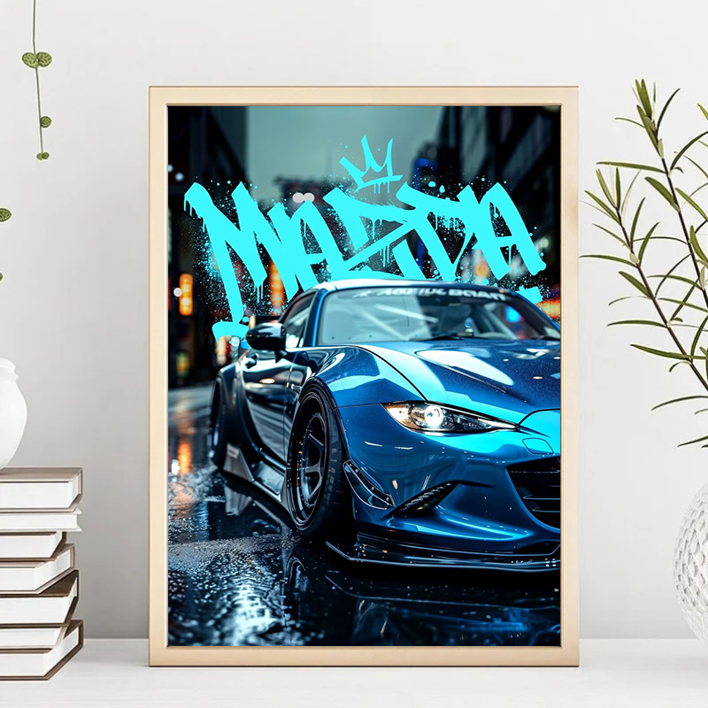 Blue Miata Supra Car E36 Luxur - Luxury Lifestyle Picture recensie en prijs